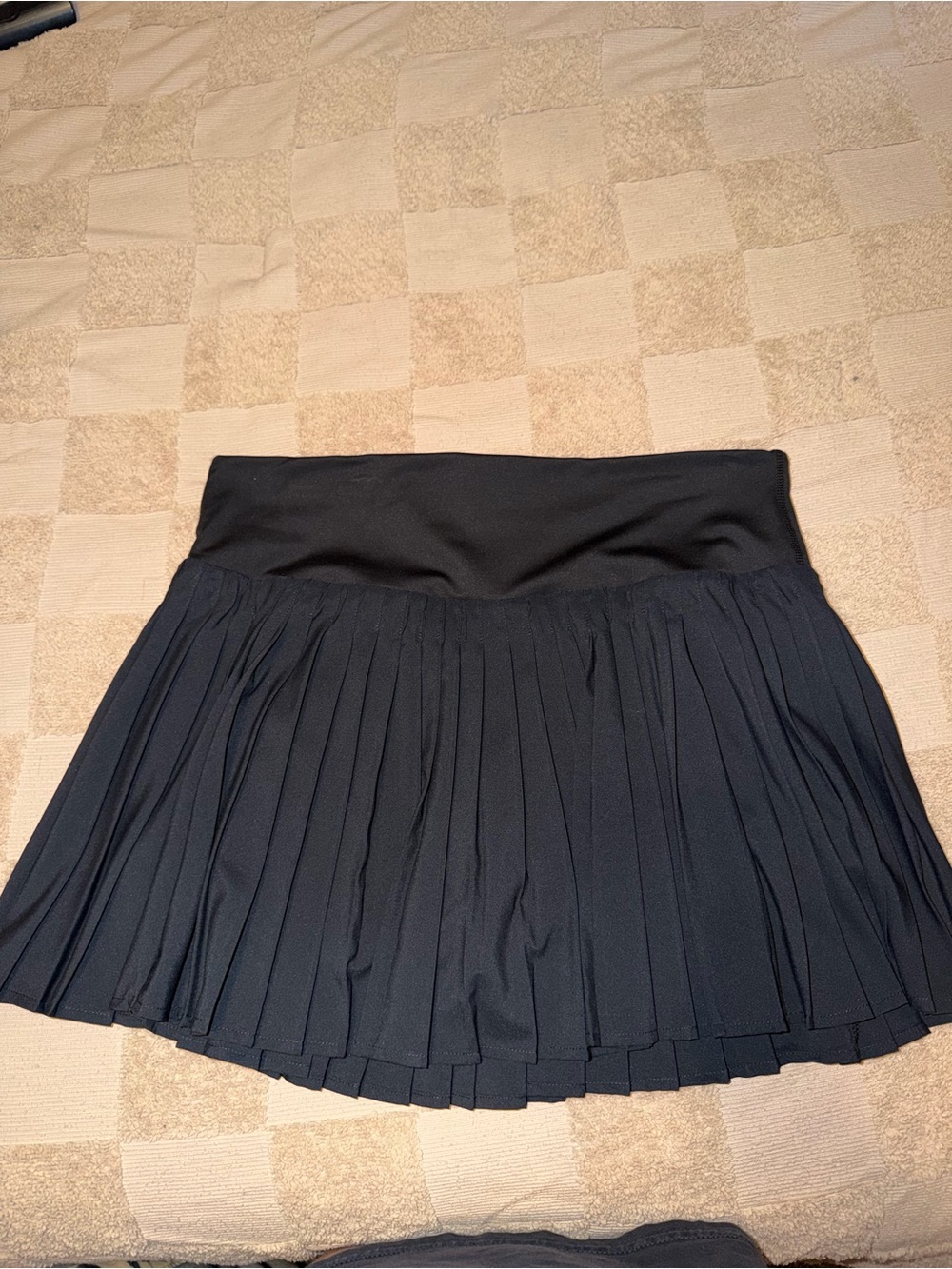 all in motion Black Pleated Mini Skirt